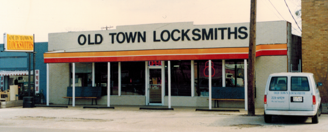 Old Town Locksmiths Store Front